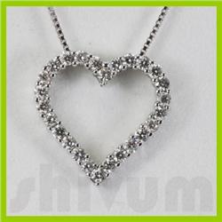 Genuine 0.51ctw Diamond Necklace 14K Gold 1.48g