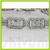 Image 2 : Genuine 3.83ctw Diamond Bracelet 14K White Gold 