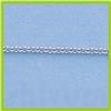 Image 2 : Genuine 16" 14kt Italian Gold-Yellow or White 1.1mm, Oval Link Chain Gauge:025, 1.3gr