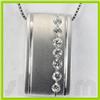 Image 1 : Genuine 0.22ctw Diamond Necklace 14K Gold 4.04g