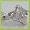 Image 2 : Genuine 1.05 ctw 14k Diamond White Gold Ring 