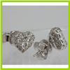 Image 2 : Genuine 0.280 ctw Diamond Earring 18kt Gold-White