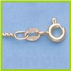 Image 1 : Genuine 16" 14kt Italian Gold-Yellow or White 0.8mm, Box Chain Gauge:15, 2.2gr