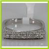 Image 1 : Genuine 0.75 ctw Diamond Ring 14K White Gold