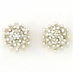 .38ct Genuine Natrl Diamond 9k Yel Gold Earrings (JEW-9186X)