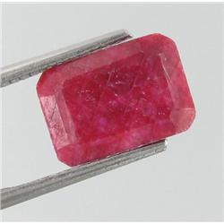 5.06ct African Ruby Square (GEM-29197D)