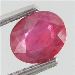 0.79ct Oval Cut Top Padparascha Sapphire  (GEM-29088)