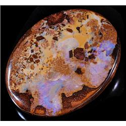 124.87ct Violet-Pink Crystal Core Boulder Opal (GEM-8009)