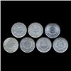 Image 1 : 1956-82 E. Germany 1 Mark Hi Grade 7 Pcs (COI-8193)