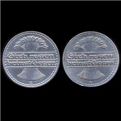 1920/21A Germany 50pfg AU (COI-8126)