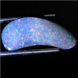 6.04ct Australian Black Opal Doublet Full Fire (GEM-30040)