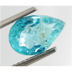 1.98ct Blue Green Neon Apatite Copper Bearing (GEM-28561E)