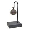 Image 1 : Antique Bronze Cow Bell on Stand  (ANT-594)