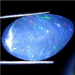 7.11ct Australian Black Opal Doublet Full Fire (GEM-30015)