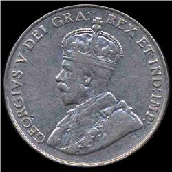 1924 Canada 5c Higher Grade (COI-8281)