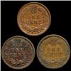 Image 2 : 1881 Indian Cent Lot of 3 Hi Grade (COI-7487)