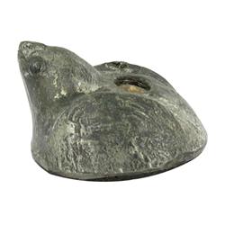 Handcast Bird Cowry Shell Good Luck Amulet (ANT-962)