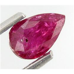 0.7ct Excellent Blood Red Natural Ruby (GEM-25832A)