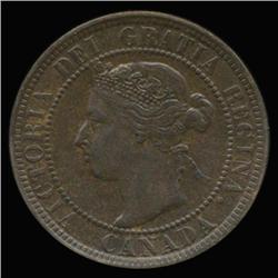 1901 Canada 1c Hi Grade AU+ (COI-6686)