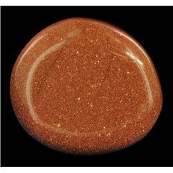 22ct Hi Grade Goldstone Cabochon Super Sparkler (GEM-22418)