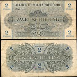 1944 Austria 2 WAR Schilling Better Grade (CUR-06314)