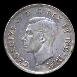 1939 Canada $1 Silver XF (COI-8232)