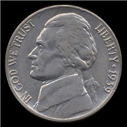 1939 Jefferson 5c MS63+ (COI-7814)