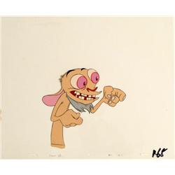 Cel Ren And Stimpy Big Pink Eyes Original Animation Art
