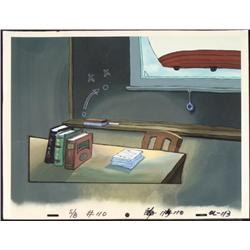 Original Classroom Cel Spongebob Background Production
