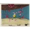 Image 1 : Stung SpongeBob Fish Original Cel Background Animation