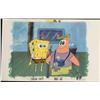 Image 1 : SpongeBob Original Cel Animation Background Amazed Art