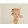 Image 2 : Thinking Hard Original Animation Cel Ren And Stimpy Art