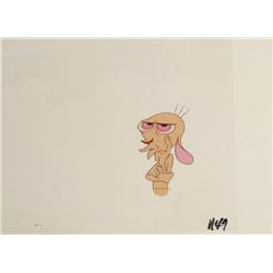 Deep Thought Original Animation Art Cel Ren And Stimpy