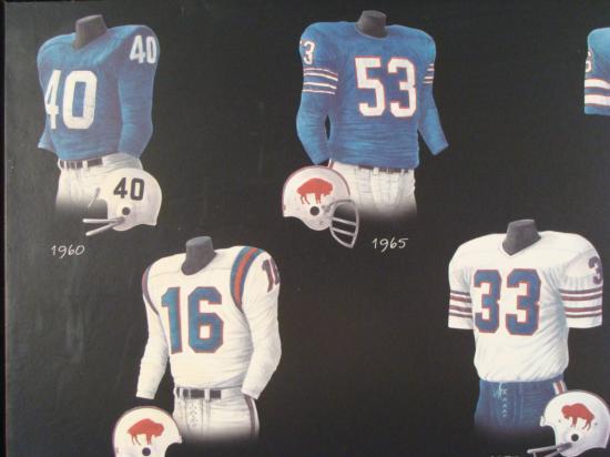 Buffalo Bills Jersey History Picture Plaque 1960 2000 buffalo-bills-jersey-history-picture-plaque-1960-2000