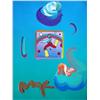 Image 1 : ORIGINAL PETER MAX "COSMIC JUMPER 2" SERIGRAPH