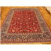 Image 1 : MAGIC FLYING CARPET, PERSIAN ISFAHAN, 9.4'X13.4' HANDMADE