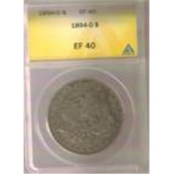 1894-O Morgan Silver Dollar, ANACS EF-40