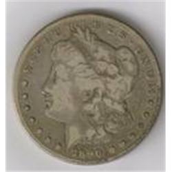1890-CC MORGAN SILVER DOLLAR "KEY DATE"
