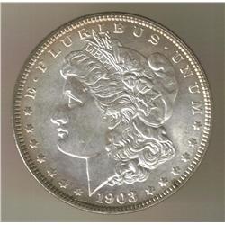 KEY DATE 1903 MORGAN SILVER DOLLAR MS-65PL VAM8