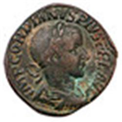 Ancient Gordian III AE Sestertius. Rome Mint, 240 AD. IMP GORDIANVS PIVS FEL AVG,