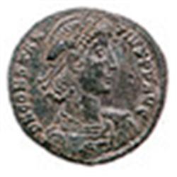 Ancient, Constantius II, 337-361 AD. AE3, Rome. Soldier spearing fallen horseman . . .