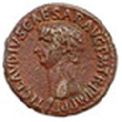 Ancient Claudius I AE Asse, AD 41-50; Rome Mint, #RIC 95, C14, BMC 140, 26mm. ALMOST 2000 YEARS OLD!
