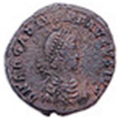 Ancient, Arcadius, AE2 AD 383-408 Constaninople Mint RIC #83c, 19mm. BARGAIN!