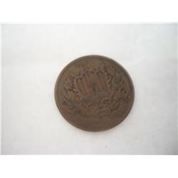 1864 Two Cent Piece - F