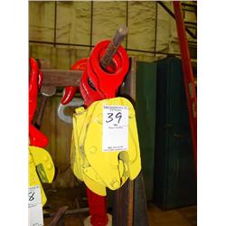 PLATE CLAMPS ¾” (4X)