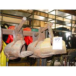 RENFRO HORIZONTAL LIFT PLATE CLAMPS (5X)