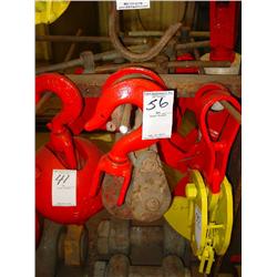 CRANE PULLEYS (4X)