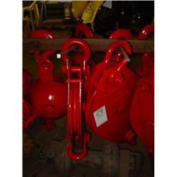 SINGLE PULLEY 12” (2X)