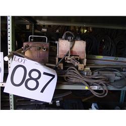 BUGO TRACK WELDING W/SPEEDWEEVED & GABLE TRACK
