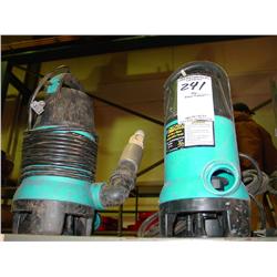 SUMP PUMP CHICAGO (2X)